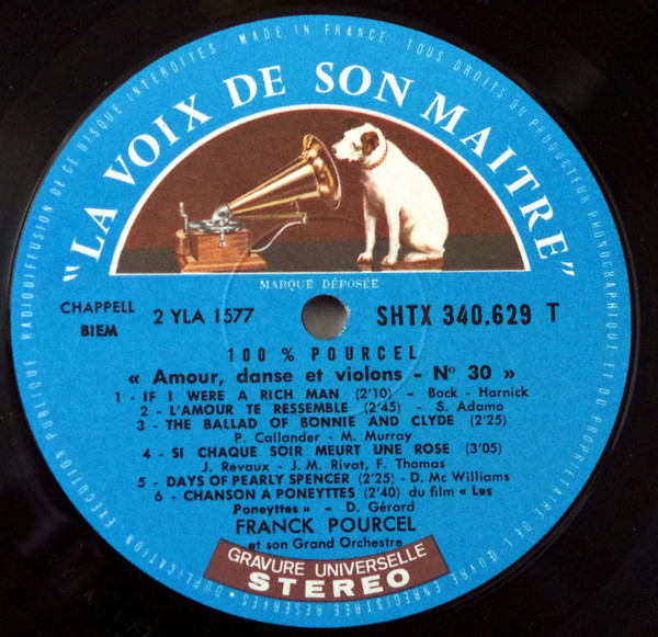 Franck Pourcel Et Son Grand Orchestre - 100% Pourcel | La Voix De Son Maître (SHTX 340629) - 3 Franck Pourcel Et Son Grand Orchestre - 100% Pourcel | La Voix De Son Maître (SHTX 340629) - 3