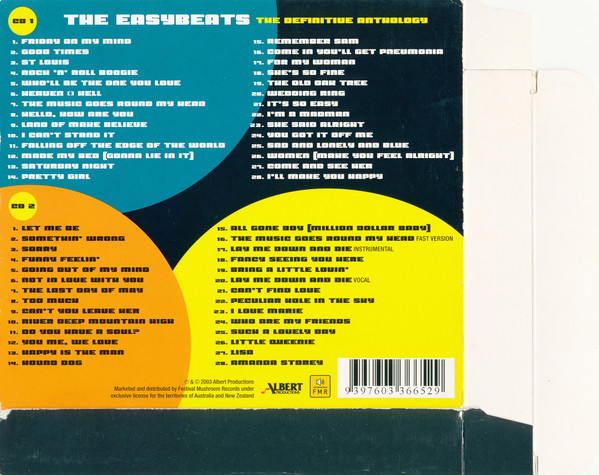 The Easybeats - The Definitive Anthology CD | Albert Productions (336652) - 2 The Easybeats - The Definitive Anthology CD | Albert Productions (336652) - 2