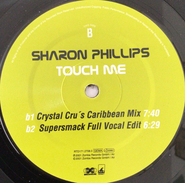 Sharon Phillips - Touch Me | Air (RTD 171.2708.0) - 2 Sharon Phillips - Touch Me | Air (RTD 171.2708.0) - 2