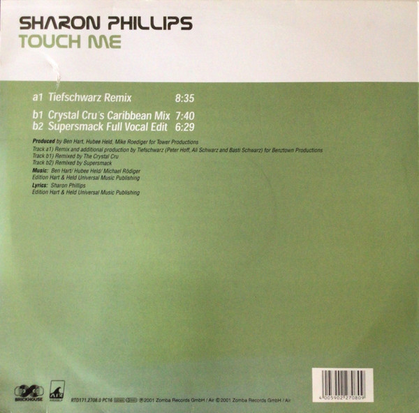 Sharon Phillips - Touch Me | Air (RTD 171.2708.0)
