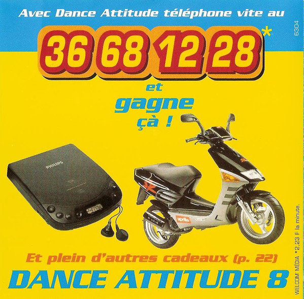 Various - Dance Attitude 8 | Polygram Projets Spéciaux (6304) - 4