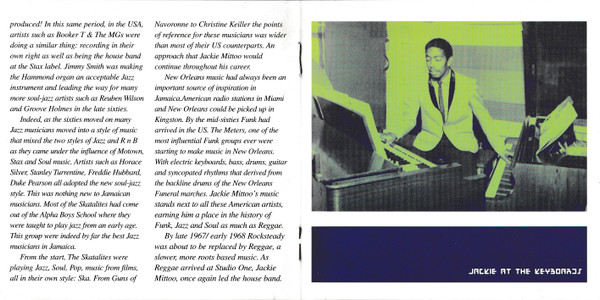 Jackie Mittoo - The Keyboard King At Studio One | Universal Sound (US CD8) - 3