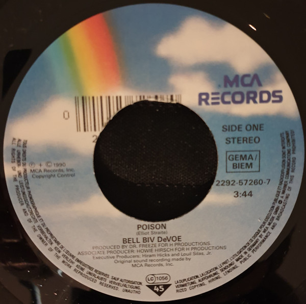 Bell Biv Devoe - Poison | MCA Records (2292-57260-7) - 4
