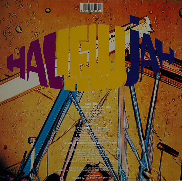 Happy Mondays - Hallelujah | Factory (FACT 260) - 2