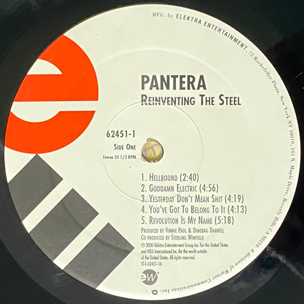 Pantera - Reinventing The Steel | EastWest (62451-1) - 3