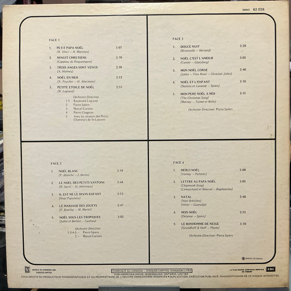 Tino Rossi - Chante Noël | Muse (SMBO 62.026) - 2