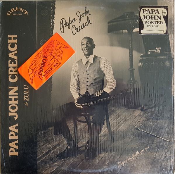 Papa John Creach & Zulu - Playing My Fiddle For You | Grunt (BFL1-0418) Papa John Creach & Zulu - Playing My Fiddle For You | Grunt (BFL1-0418)