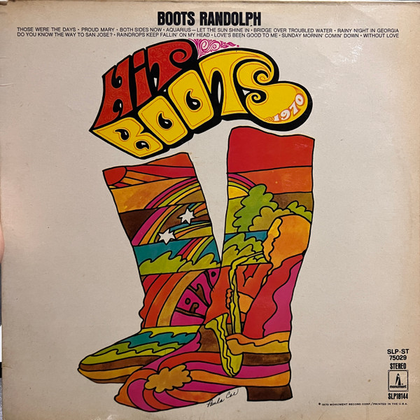Boots Randolph - Hit Boots | Monument (SLP 18144)