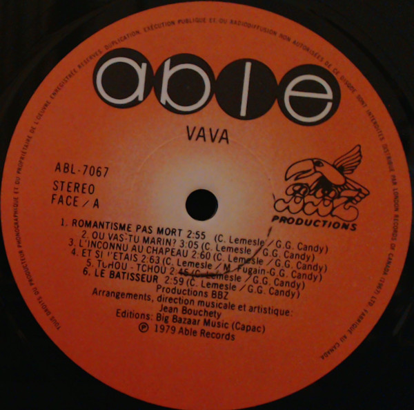 Vava - Vava | Able (ABL-7067) - 3