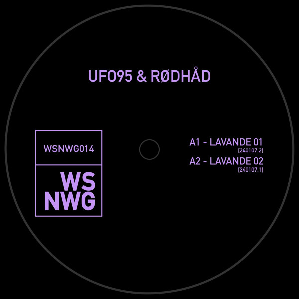 UFO95 & Rødhåd - Lavande | WSNWG (WSNWG014) - main