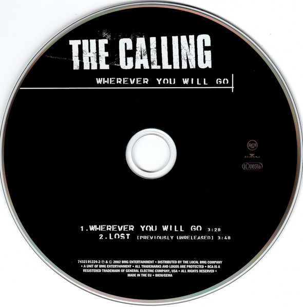 The Calling - Wherever You Will Go | RCA (7432191224-2) - 3