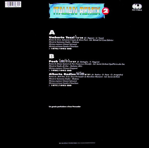 Various - Italian Remix 2 | CGD (9031 77286 0) - main
