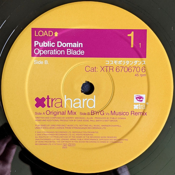 Public Domain - Operation Blade (Bass In The Place London...) | Xtrahard (XTR 670670 6) - 4