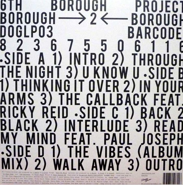 6th Borough Project - Borough 2 Borough | Delusions Of Grandeur (DOGLP03) - 2 6th Borough Project - Borough 2 Borough | Delusions Of Grandeur (DOGLP03) - 2