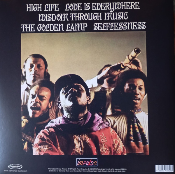 Pharoah Sanders - Wisdom Through Music | Impulse! (AS-9233) - 4 Pharoah Sanders - Wisdom Through Music | Impulse! (AS-9233) - 4