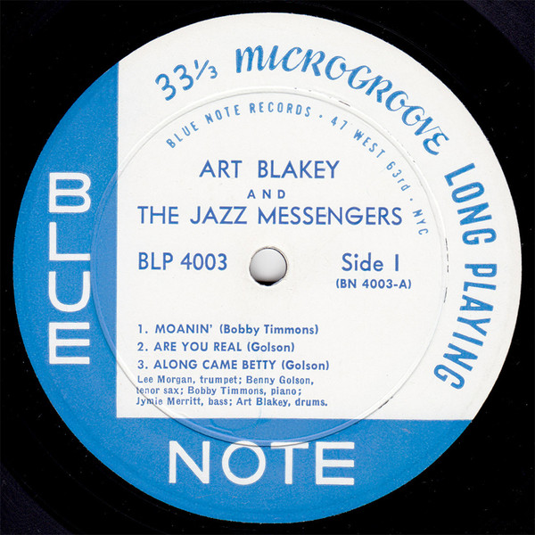 Art Blakey & The Jazz Messengers - Art Blakey And The Jazz Messengers | Blue Note (4003) - 3 Art Blakey & The Jazz Messengers - Art Blakey And The Jazz Messengers | Blue Note (4003) - 3