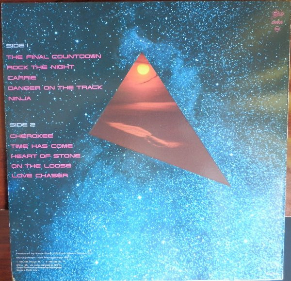 Europe - The Final Countdown | Epic (EPC 26808) - 2
