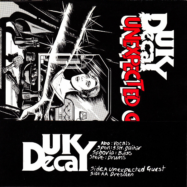 UK Decay - Unexpected Guest / Dresden | Fresh Records (FRESH 26) - 3