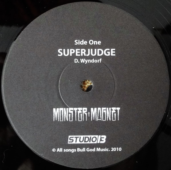 Monster Magnet - Superjudge / She Digs That Hole | Studio 13 (MONSTER001) - 3