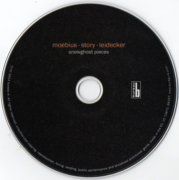 Dieter Moebius , Tim Story , Jon Leidecker - Snowghost Pieces | Bureau B (BB167) - 3