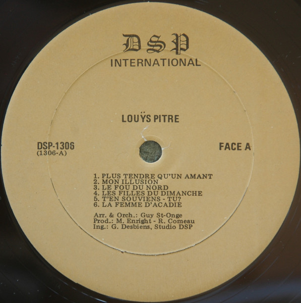 Louÿs Pitre - Louÿs Pitre | DSP International (DSP-1306) - 3 Louÿs Pitre - Louÿs Pitre | DSP International (DSP-1306) - 3