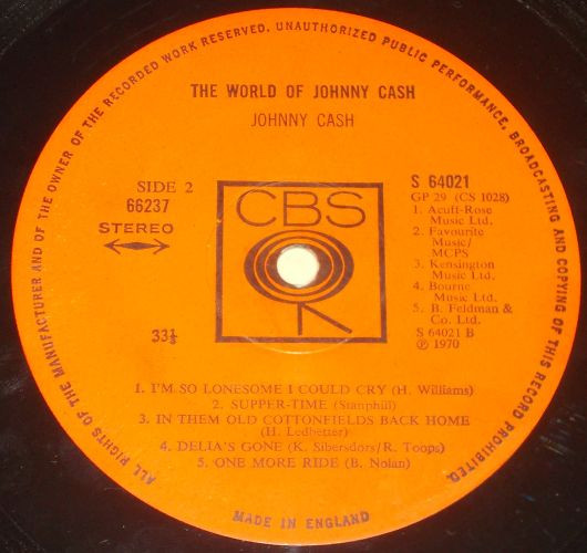 The World Of Johnny Cash