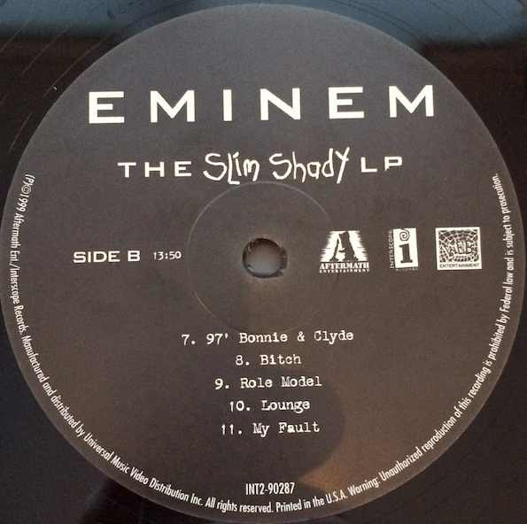 Eminem - The Slim Shady LP | Aftermath Entertainment (606949028718) - 4