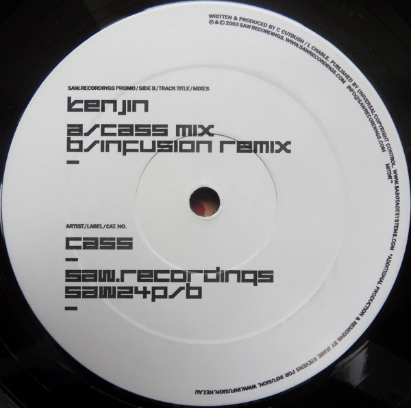 Cass Cutbush - Kenjin | Saw Recordings (SAW024P) - main