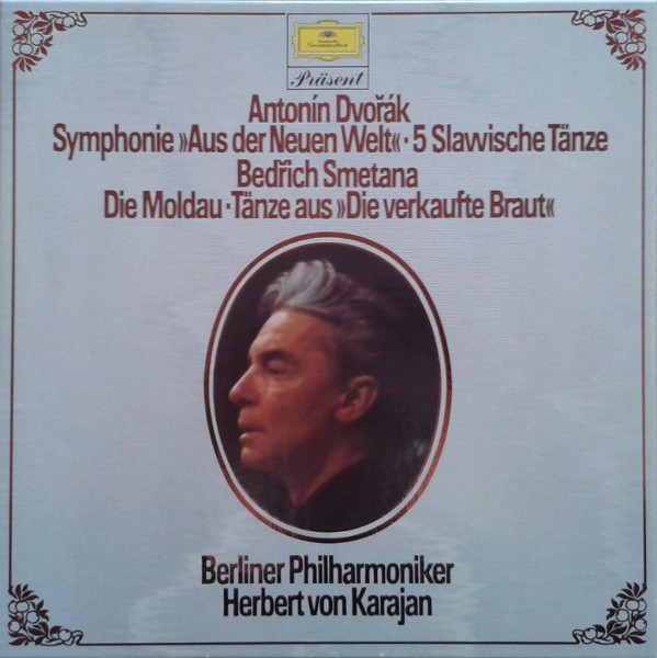 Antonín Dvořák / Bedřich Smetana - Berliner Philharmoniker , Herbert von Karajan - Symphonie "Aus Der Neuen Welt" - 5 Slawische Tänze / Moldau - Tänze Aus "Die Verkaufte Braut" | Deutsche Grammophon (2726 516) - main Antonín Dvořák / Bedřich Smetana - Berliner Philharmoniker , Herbert von Karajan - Symphonie "Aus Der Neuen Welt" - 5 Slawische Tänze / Moldau - Tänze Aus "Die Verkaufte Braut" | Deutsche Grammophon (2726 516) - main