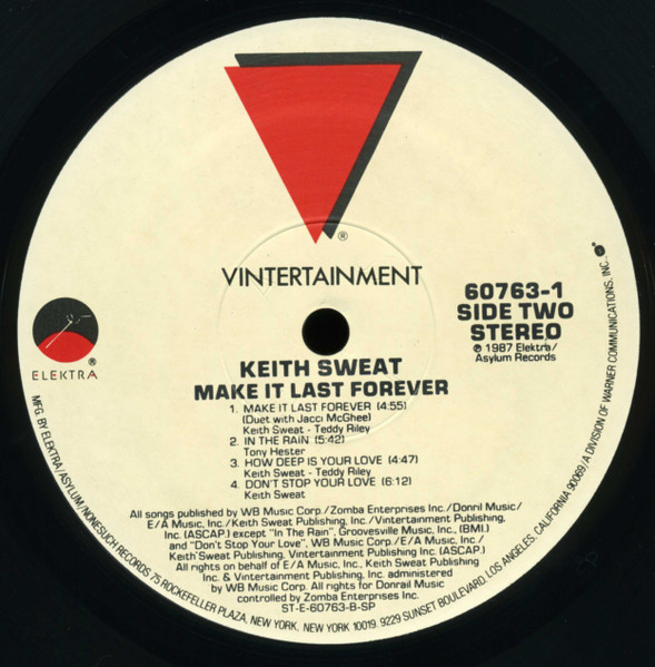 Keith Sweat - Make It Last Forever | Elektra (9 60763-1) - 2 Keith Sweat - Make It Last Forever | Elektra (9 60763-1) - 2