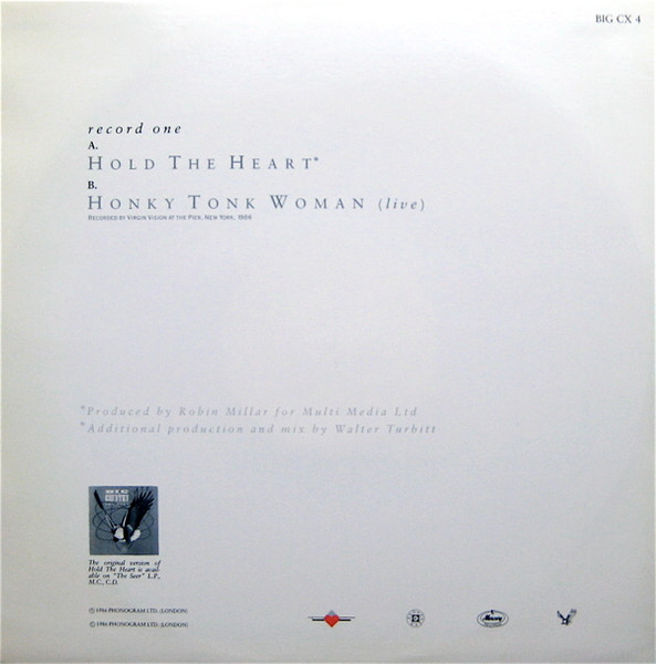 Big Country - Hold The Heart | Mercury (BIG CX 4) - 2