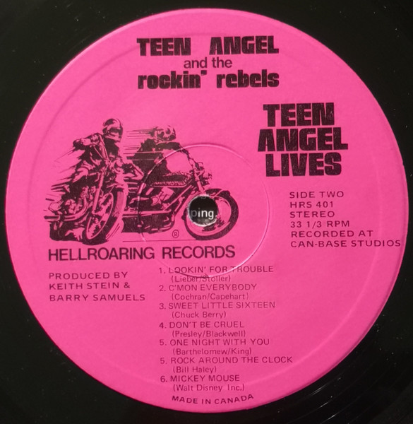 Teen Angel And The Rockin' Rebels - Teen Angel Lives | Hellroaring Records (HRS 401) - 2