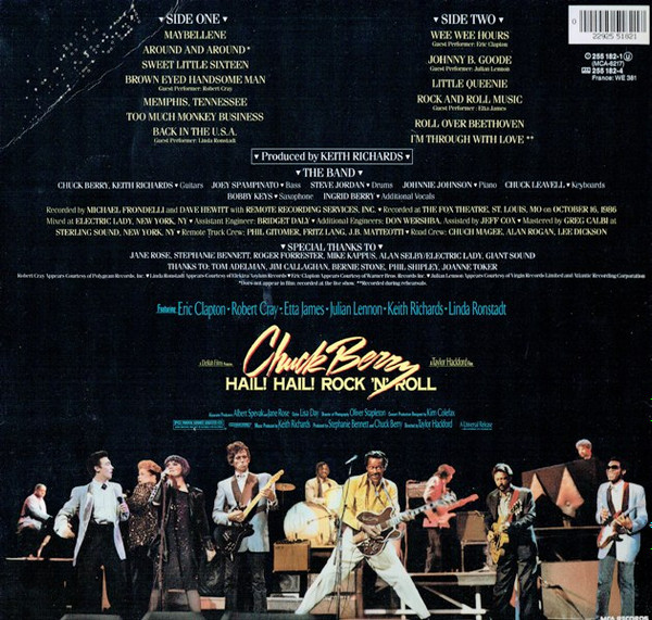 Chuck Berry - Hail! Hail! Rock 'N' Roll (Original Motion Picture Soundtrack) | MCA Records (255 182-1) - 4