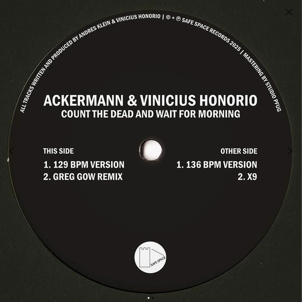Ackermann , Vinicius Honorio - Count The Dead And Wait For Morning | Safe Space Germany (SAFESP 030) - main Ackermann , Vinicius Honorio - Count The Dead And Wait For Morning | Safe Space Germany (SAFESP 030) - main