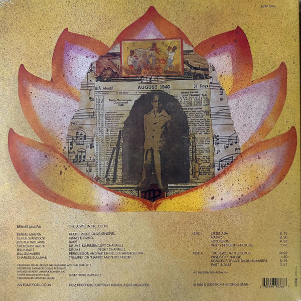 Bennie Maupin - The Jewel In The Lotus | ECM Records (ECM 1043) - 4