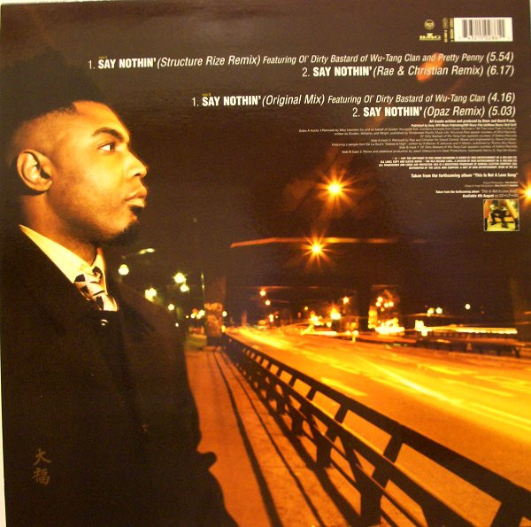 Omar - Say Nothin' | BMG (74321 50286 1) - 2