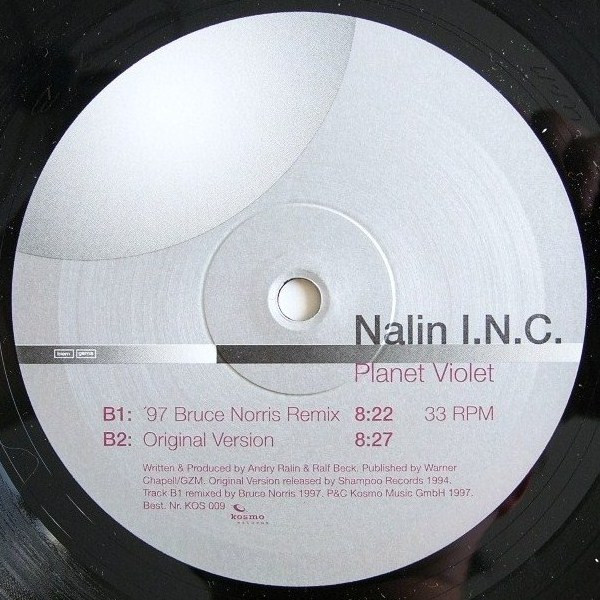 Nalin Inc. - Planet Violet | Kosmo Records (KOS 009) - 4 Nalin Inc. - Planet Violet | Kosmo Records (KOS 009) - 4