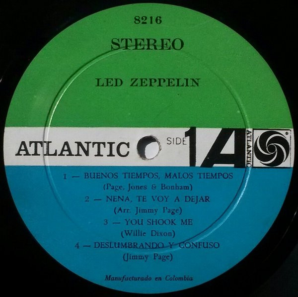 Led Zeppelin - Led Zeppelin | Atlantic (SD 8216) - 2