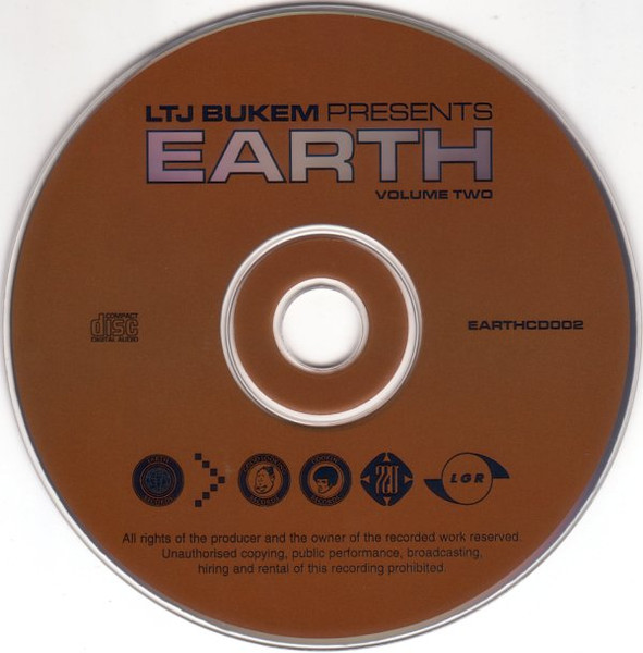 LTJ Bukem - Earth Volume Two | Earth (EARTHCD002) - 3 LTJ Bukem - Earth Volume Two | Earth (EARTHCD002) - 3