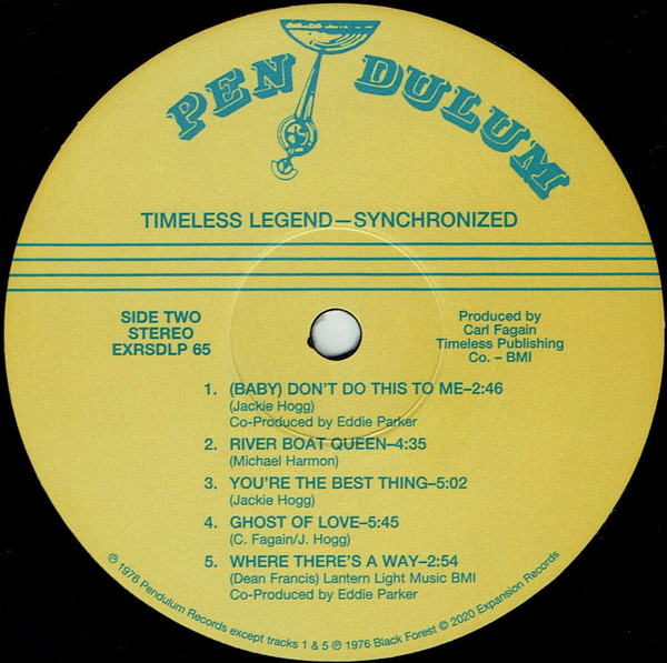 Timeless Legend - Synchronized | Pendulum Records (EXRSDLP 65) - 4 Timeless Legend - Synchronized | Pendulum Records (EXRSDLP 65) - 4