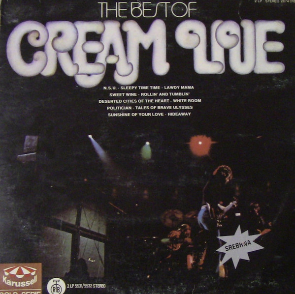 Cream - The Best Of Cream Live | Karussell (2674 018) - main