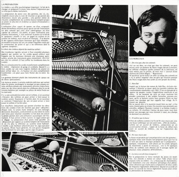 François Tusques - Le Piano Préparé | Le Chant Du Monde (LDX 74483) - 3