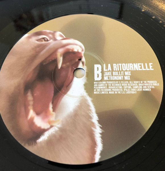 Sébastien Tellier - La Ritournelle | Lucky Number (LUCKY004T) - 4