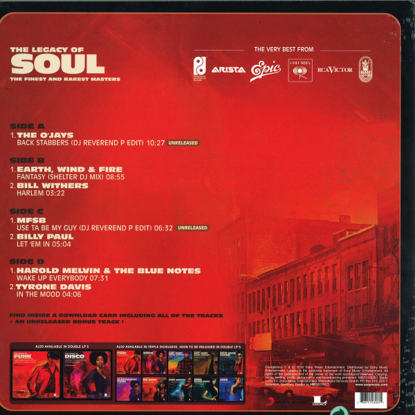 Various - The Legacy Of Soul | Legacy (88875143261) - 2 Various - The Legacy Of Soul | Legacy (88875143261) - 2