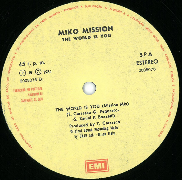 Miko Mission - The World Is You | EMI (2008076) - 4