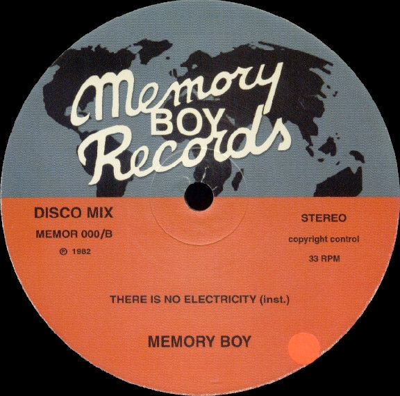 Memory Boy - (There Is No) Electricity | Memory Boy Records (MEMOR 000) - main