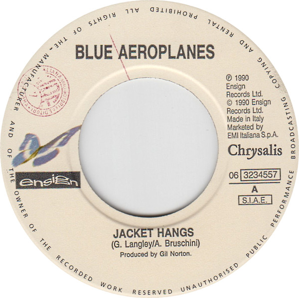 The Blue Aeroplanes - Jacket Hangs | Ensign (06 3234557) - 3