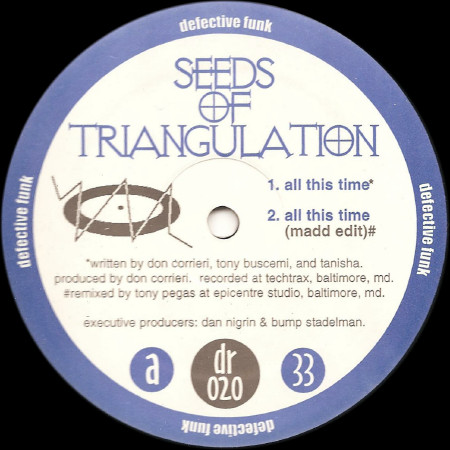 Seeds Of Triangulation - All This Time | Defective Records (dr 020)