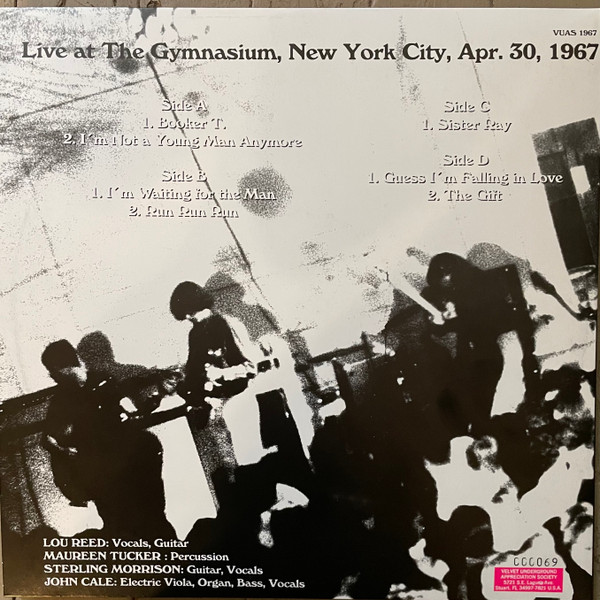 The Velvet Underground - Live At The Gymnasium, New York City, Apr. 30, 1967 | Velvet Underground Appreciation Society (VUAS 1967) - 3