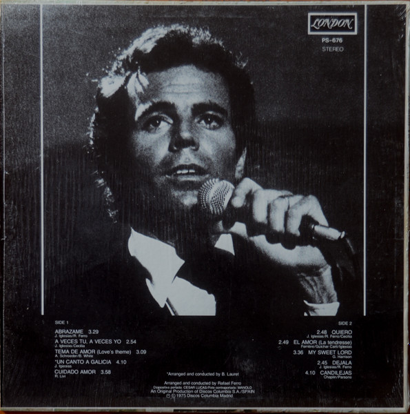 Julio Iglesias - El Amor | London Records (PS 676) - 2 Julio Iglesias - El Amor | London Records (PS 676) - 2